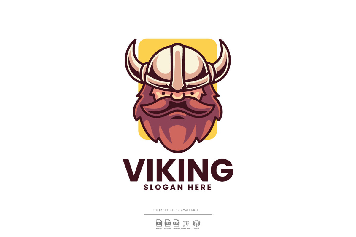 Viking Man Logo Designs, a Branding & Logo Template by Ary_ngeblur