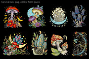 Magic Mushrooms, an Object Graphic by Samiramay (Thumbnail 2 of 8)