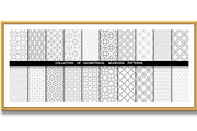 Geometric collection of patterns, a Pattern Graphic by RODINA (Thumbnail 2 of 3)