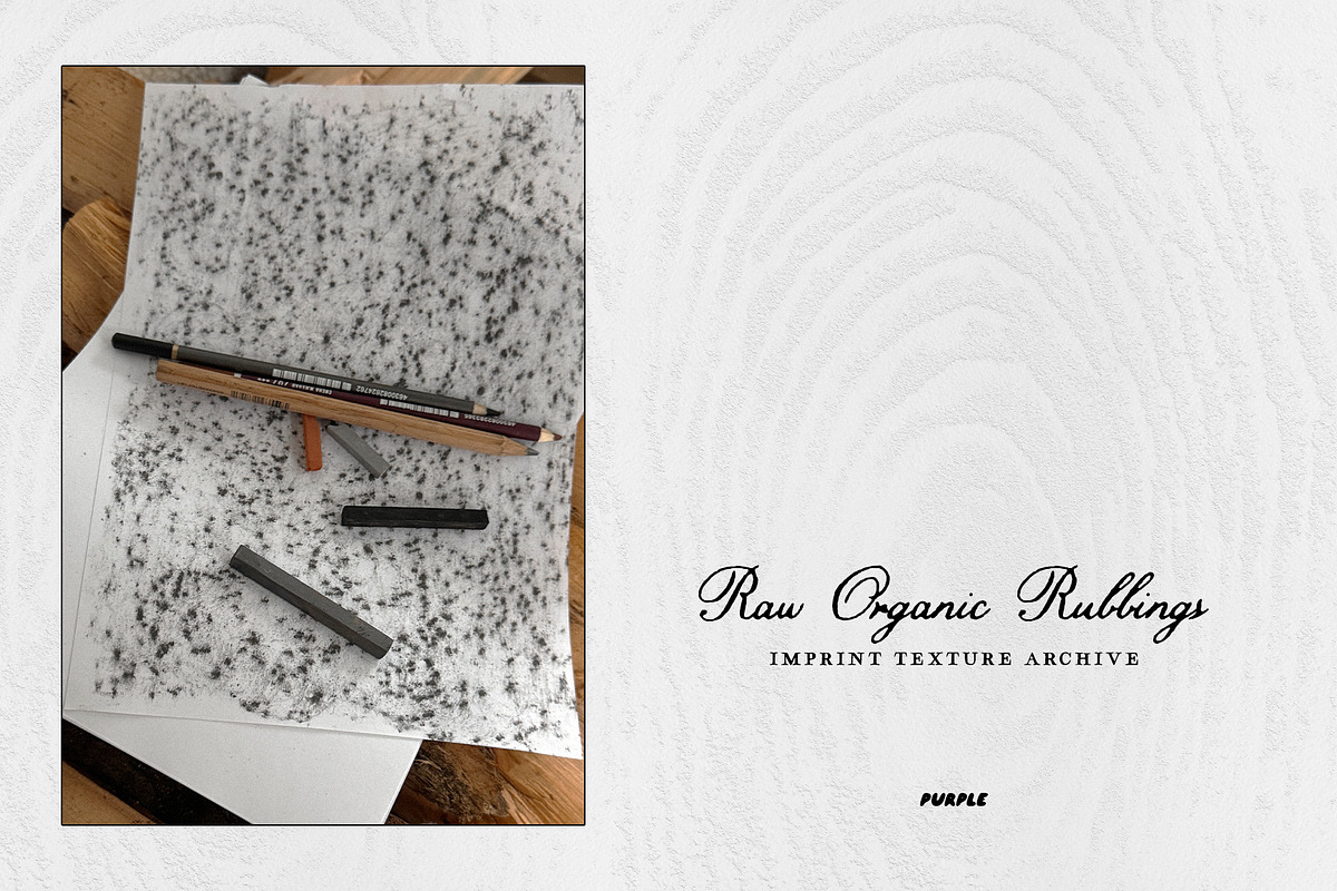 Raw Organic Texture Archive, a Texture Graphic by Purple (Photo 10 of 14)