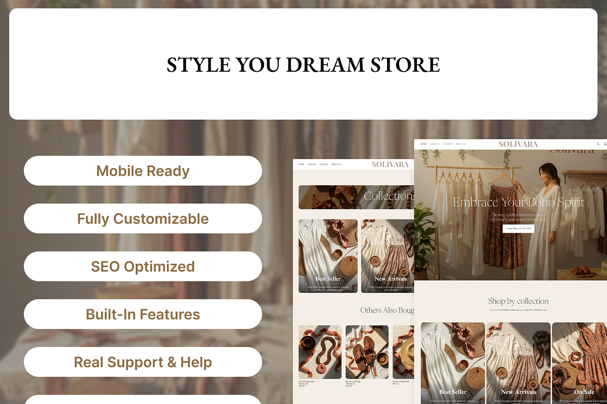 Solivara Boho Fashion Boutique preview 2