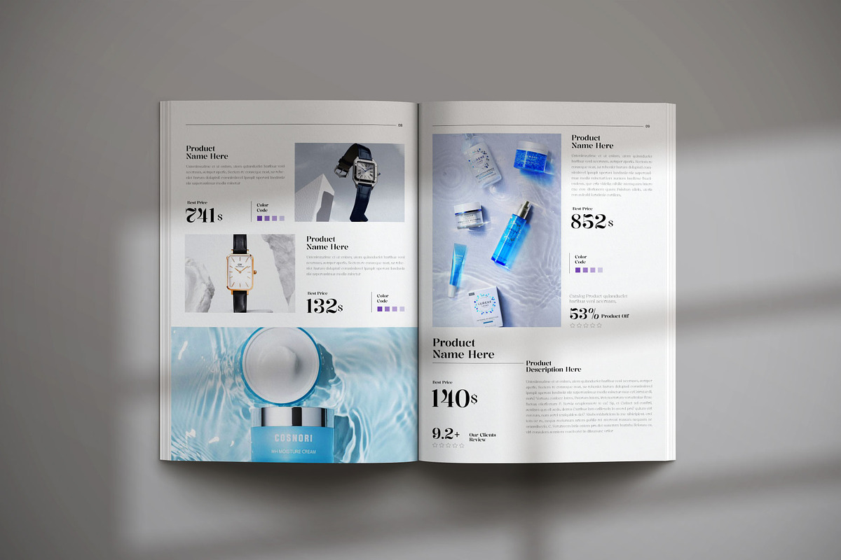 Product Catalog Template, a Brochure Template by Creative-Work (Photo 4 of 7)
