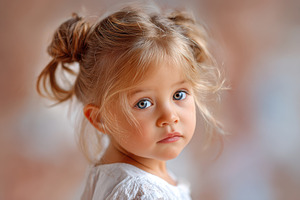 Soft portrait of a young blonde girl, a Person Photo by AlyaAnd