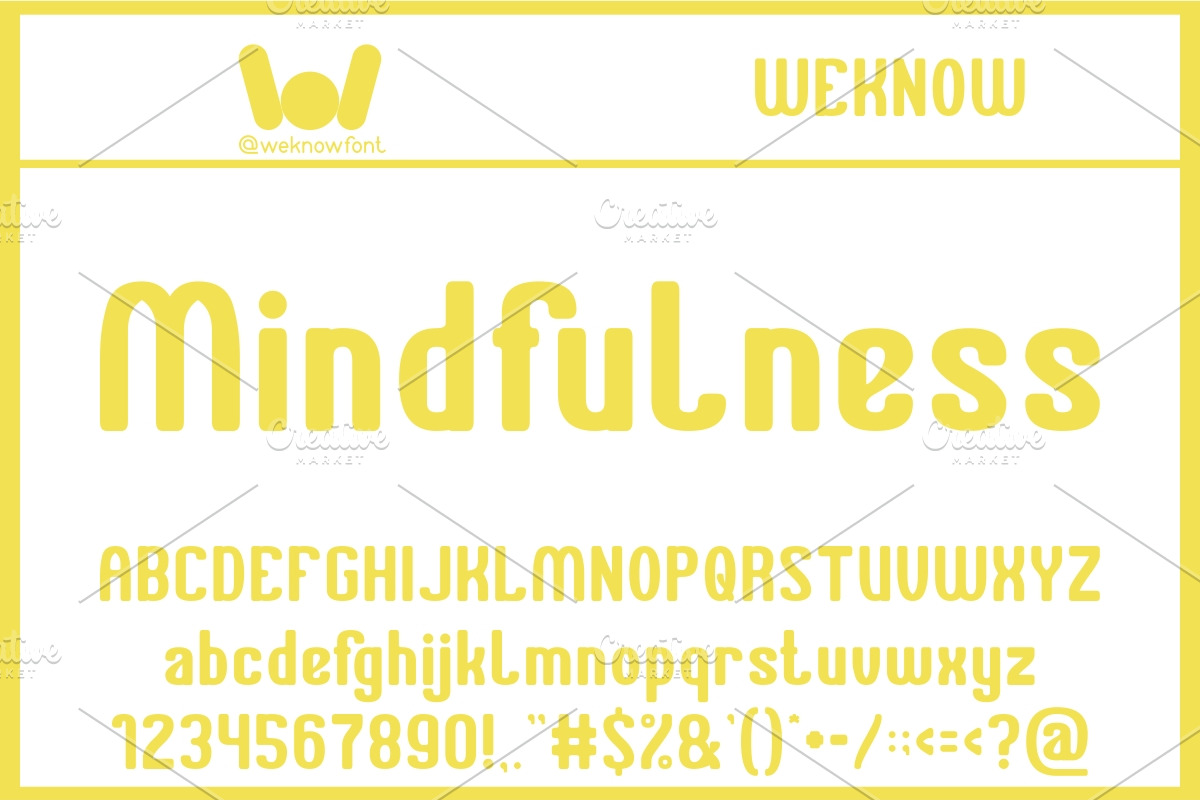 Ameliorate font, a Sans Serif Font by weknow (Photo 4 of 5)
