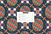 Nusari, Luxury Mod Batik-Vector Art!, a Pattern Graphic by TSTUDIO (Thumbnail 3 of 14)