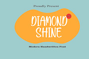 Diamond Shine, a Handwritten Font by AleraStudio (Thumbnail 1 of 7)