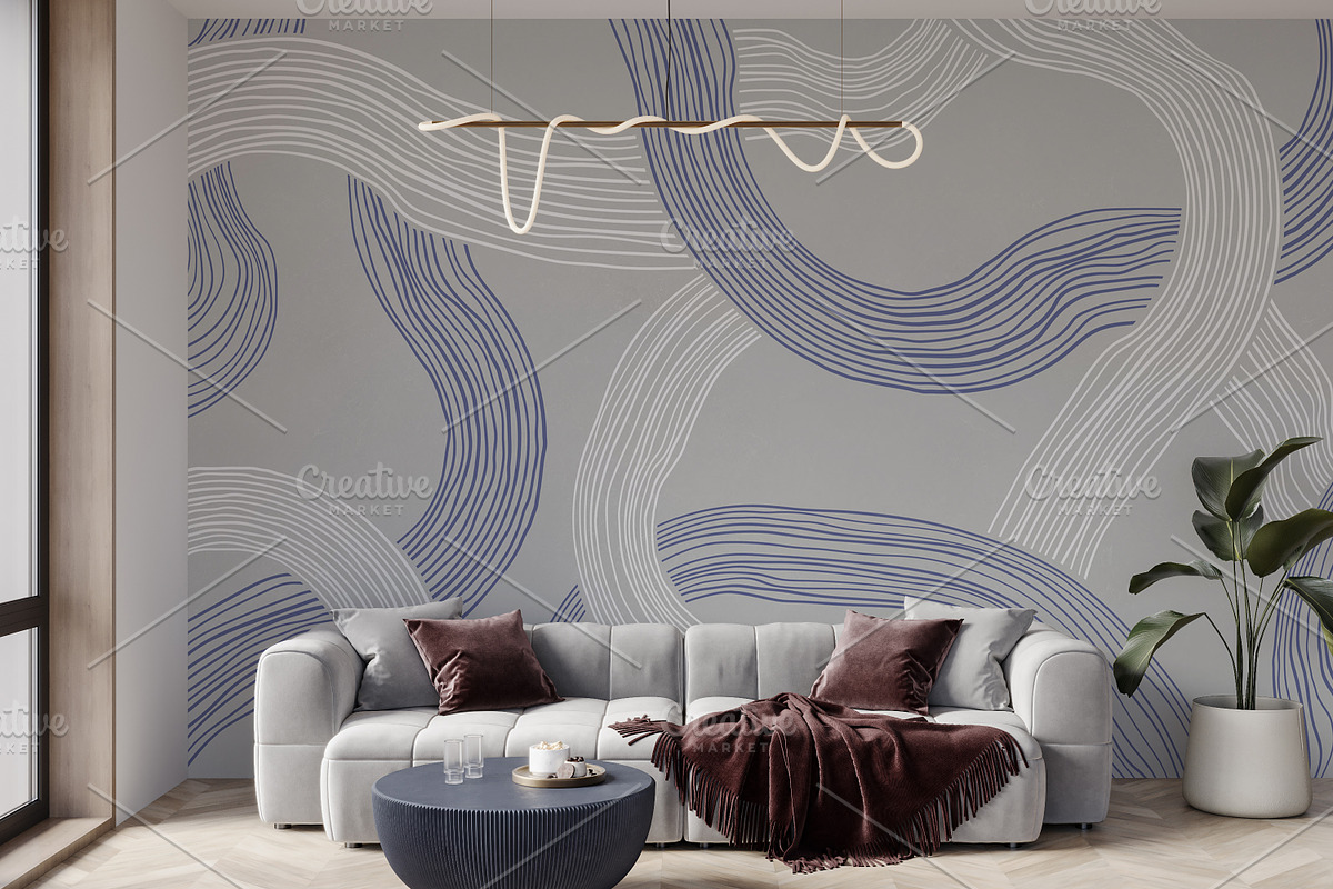 Wallpaper mockup - luxury & modern, a Household Mockup by Hunny Badger (Photo 4 of 6)