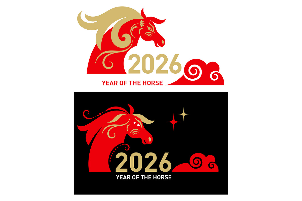 Year of the Horse, an Animal Illustration by lenlis (Photo 1 of 6)