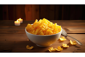 delicious corn flake ai generated, a Food & Drink Photo by pikepicture
