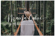 Aurelia Script, a Script Font by Nowlystudios (Thumbnail 7 of 10)