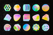 Holo Geometry Abstract 3D PNG Shapes, an Object Graphic by stasylionet (Thumbnail 6 of 11)