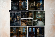 Noir Movie Backdrops Digital Papers, a Background Graphic by ThatsDesignArt (Thumbnail 5 of 13)