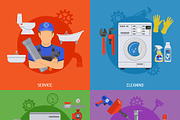 Plumbing Services Themes, a Technology Illustration by TAlex (Thumbnail 6 of 7)