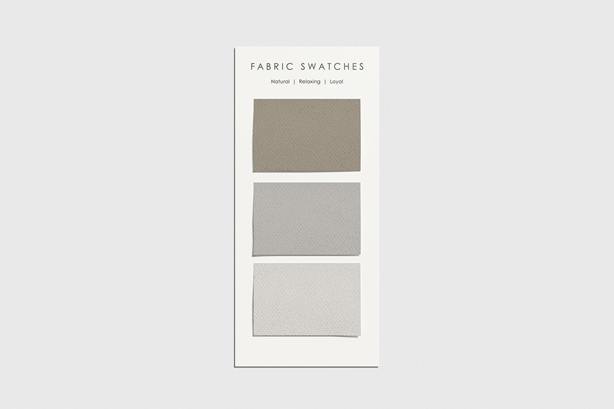 fabric Swatches Mockup, an Advertising Mockup by Twins_studio926 (Photo 2 of 5)