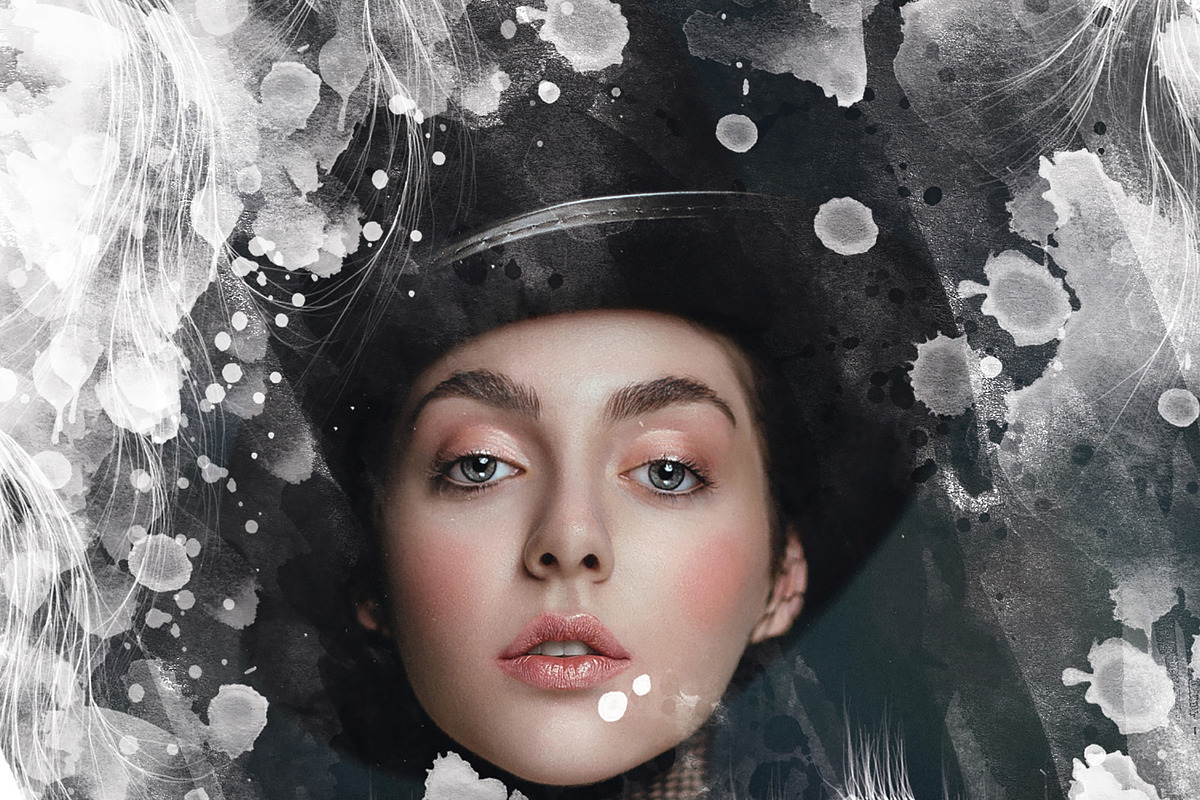 Watercolor Artistic Photo Templates, an Action Add-On by Photoshop Action (Photo 3 of 13)