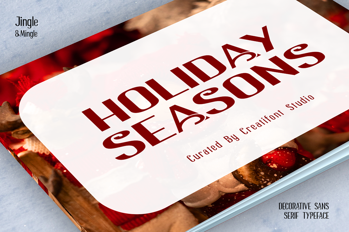 CF Jingle & Mingle - Decorative Sans, a Sans Serif Font by Indotype Foundry (Photo 5 of 10)
