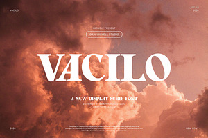 Vacilo Vintage Serif Font