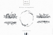 Ink botanicals, logos & patterns, a Texture Illustration by Lisa Glanz (Thumbnail 16 of 32)