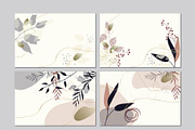 Autumn botanical abstract background, an Object Graphic by yana.tasha (Thumbnail 3 of 9)