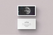 LUMINA Business Card Template, a Business Card Template by 46&2 Collective (Thumbnail 1 of 10)