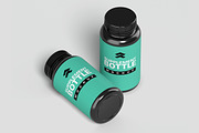 Supplement Bottle - Mockup, a Product Mockup by Rometheme Std (Thumbnail 4 of 5)
