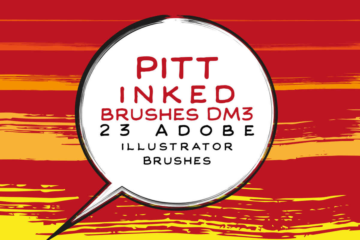 Pitt Inked Brushes DM3, a Brush Add-On by Pitt's Hand (Photo 1 of 6)