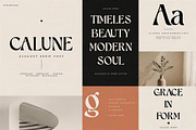 CALUNE, a Serif Font by Pitchlook.Studio (Thumbnail 4 of 5)