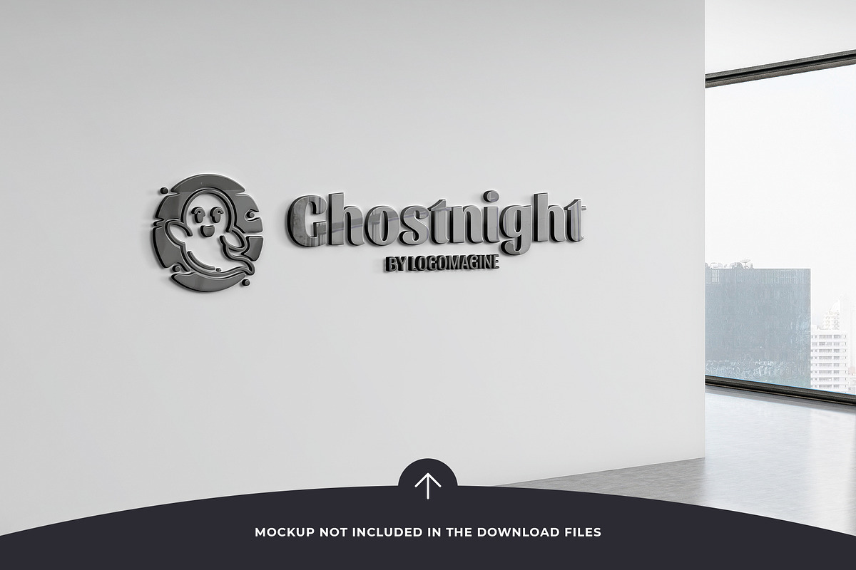 Ghost Night Logo Template, a Branding & Logo Template by LOGOMAGINE (Photo 4 of 16)