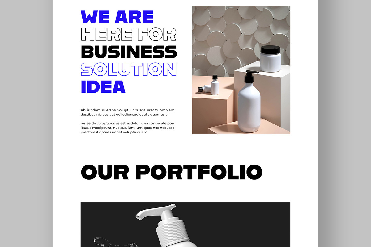 Marketing Agency Landing Page, a Landing Page Template by ContestDesign (Photo 4 of 7)