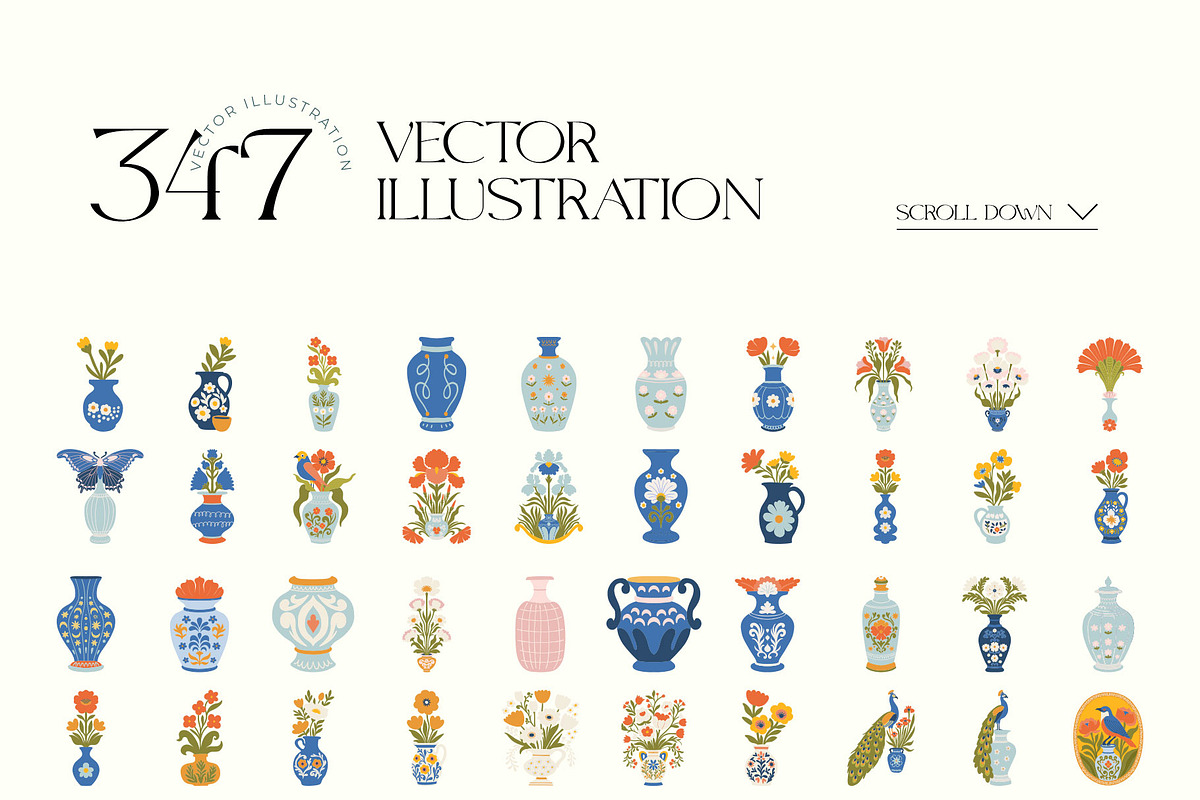 Bloom Garden | Wall Art Creator, an Object Graphic by Leleka.Store (Photo 11 of 17)