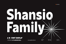 Shansio Sans Serif Font Family