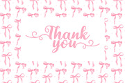 Soft Pink Bows Seamless Pattern, an Illustration by Stellalunarts (Thumbnail 4 of 4)