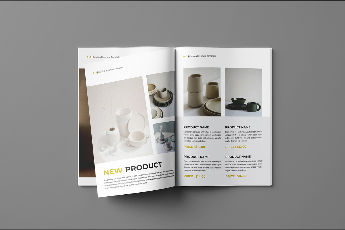 Catalog Brochure Template, a Brochure Template by Seeing-art (Photo 4 of 11)