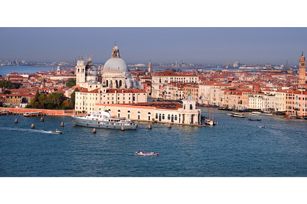 Aerial view on punta della Dogana, an Architecture Photo by tilialucida
