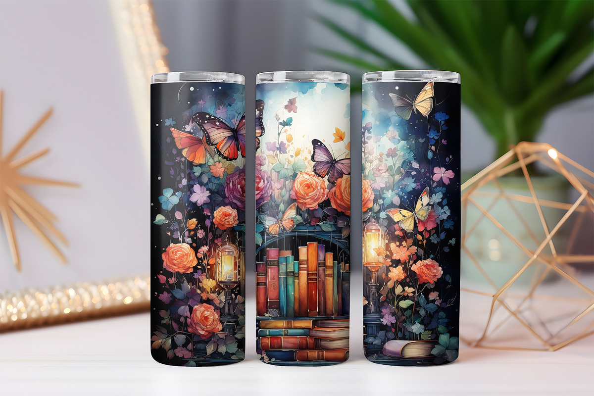 Whimsical Library, a Background Graphic by Curve Design (Photo 6 of 9)