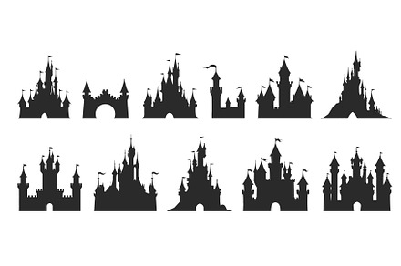 Medieval and fairytail castle, an Object Illustration by Valerie Bodnar