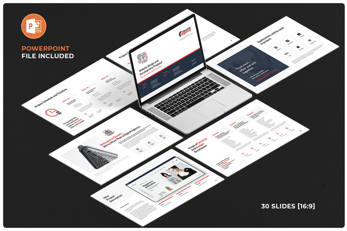 Web Design Proposal, a Brochure Template by StudioGraficso (Photo 2 of 11)