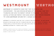 Westmount - 6 Sans Serif Fonts, a Sans Serif Font by Greg Nicholls (Thumbnail 6 of 13)