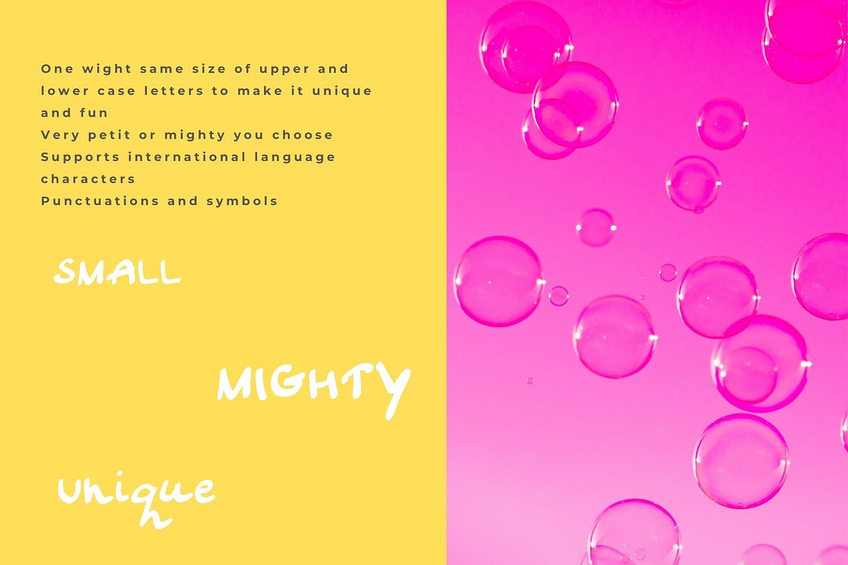 PITITTUS handwritten sans serif font, a Handwritten Font by Jay Luxe Creative (Photo 3 of 7)