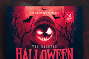 Halloween Party Flyer, a Flyer Template by Verazo (Thumbnail 2 of 2)