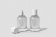 Perfume Bottle Mockup, a Cups & Container Mockup by Akebareee (Thumbnail 2 of 3)
