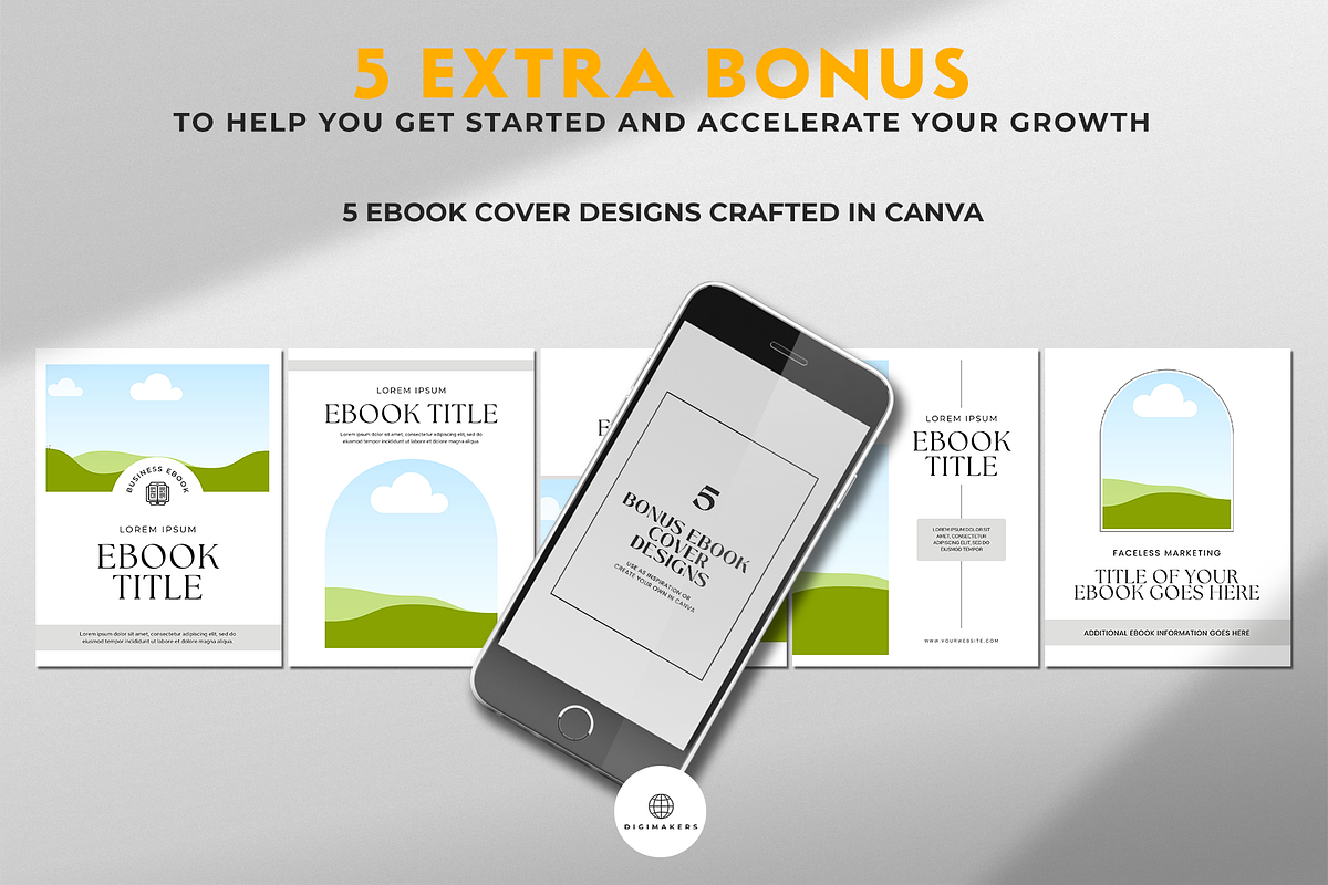 Sell Digital Products using Ai&Canva, a Social Media Template by Nina Shaw (Photo 5 of 9)