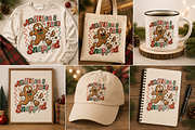 Funny Retro Vintage Christmas Bundle, an Object Graphic by Daisy Design (Thumbnail 9 of 19)
