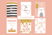 Valentine's Day pink collection, an Animal Illustration by Viktoria Siarova (Thumbnail 4 of 5)