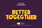 3D Text Effect Yellow Curved Style, a Layer Style Add-On by Mockmenot (Thumbnail 1 of 2)