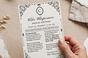 Regency Bridal Shower Complete Kit, an Invitation Template by Arslan (Thumbnail 4 of 5)
