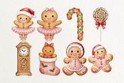 35 Nutcracker clipart Gingerbread, an Object Graphic by PinkJellyfish (Thumbnail 3 of 6)