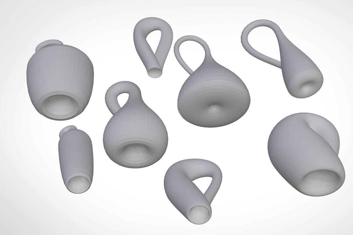 Klein Bottle - 8 Low-Poly 3D models, an Object 3D Model by Kseniya-Omega (Photo 4 of 4)