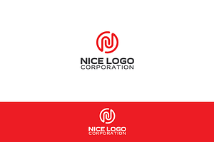 logo with the letter N