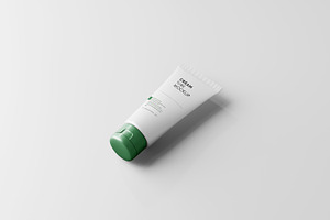 Cream Tube Mockup